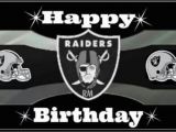 Free Oakland Raiders Birthday Card Happy Birthday From the Raider Nation Raiders Bitches