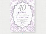 Free Online 40th Birthday Invitation Templates 40th Birthday Invitations 40th Birthday Invitations