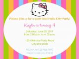 Free Online 40th Birthday Invitation Templates Hello Kitty Invites Template Resume Builder