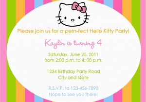 Free Online 40th Birthday Invitation Templates Hello Kitty Invites Template Resume Builder