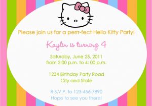 Free Online 40th Birthday Invitation Templates Hello Kitty Invites Template Resume Builder