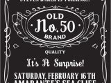 Free Online 50th Birthday Invitation Templates 50th Birthday Invitation Template for Men