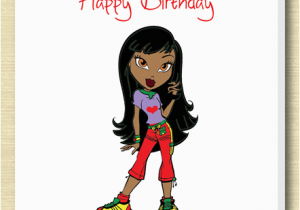 Free Online African American Birthday Cards African American Girl Birthday Card D