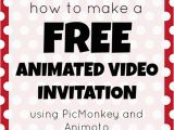 Free Online Animated Birthday Invitations How to Make A Free Animated Video Invitation Mad In Crafts