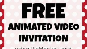 Free Online Animated Birthday Invitations How to Make A Free Animated Video Invitation Mad In Crafts