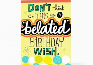 Free Online Belated Birthday Cards Free Belated Birthday Ecards Hallmark