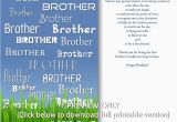 Free Online Birthday Cards for Brother 8 Best Images Of Free Printable Birthday Cards for Brother