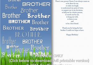 Free Online Birthday Cards for Brother 8 Best Images Of Free Printable Birthday Cards for Brother