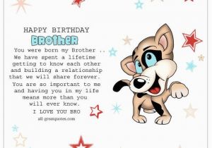 Free Online Birthday Cards for Brother Happy Birthday I Love You Bro Free Birthday Brother Card