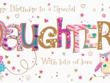 Free Online Birthday Cards for Daughter Daughter Birthday Handmade Embellished Greeting Card