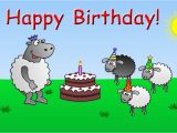 Free Online Birthday Cards Funny Animated Happy Birthday Funny Animated Sheep Cartoon Happy