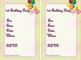 Free Online Birthday Invitations Maker Birthday Invitation Templates Birthday Invitation