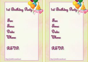 Free Online Birthday Invitations Maker Birthday Invitation Templates Birthday Invitation