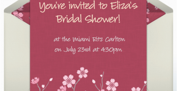 Free Online Birthday Invitations to Email Free Online Invitations for Bridal Showers