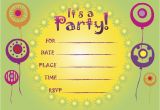 Free Online Birthday Invitations to Email Free Printable Party Invitations Online Cimvitation