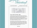 Free Online Birthday Invitations to Email Invitation Email Marketing Templates Invitation Email