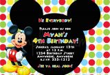 Free Online Mickey Mouse Birthday Invitations Free Mickey Mouse First Birthday Invitations Template