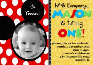 Free Online Mickey Mouse Birthday Invitations Free Printable Mickey Mouse Invitations Birthday