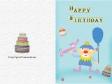 Free Online Printable Birthday Cards No Download Free Birthday Cards to Print No Download