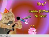 Free Online Singing Birthday Cards Singing Birthday Cat Free songs Ecards Greeting Cards