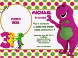 Free Personalized Barney Birthday Invitations 25 Best Images About Barney Party On Pinterest Dubai