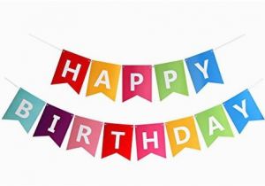 Free Picture Of Happy Birthday Banner Fecedy Colorido Feliz Cumpleanos Banner Bunting 90 300