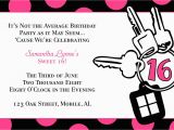 Free Printable 16th Birthday Invitations Free Templates for Birthday Invitations Free Invitation