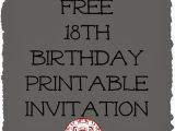 Free Printable 18th Birthday Invitations the Adventures Of Miss Chuchubells Diy Project Free 18th