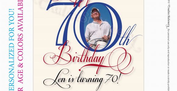 Free Printable 70th Birthday Cards 70th Birthday Party Invitations Party Invitations Templates