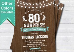 Free Printable 80th Birthday Invitations Templates Birthday Invitation Template 44 Free Word Pdf Psd Ai