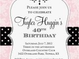 Free Printable Adult Birthday Invitations Adult Chandelier Birthday Invitation Printable Any