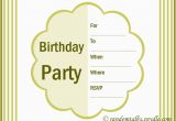 Free Printable Adult Birthday Invitations Free Printable Birthday Invitations Random Talks