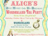 Free Printable Alice In Wonderland Birthday Invitations the Cherry On top events Party Blog