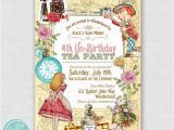 Free Printable Alice In Wonderland Birthday Invitations This Big Beautiful Day Alice In Wonderland Birthday Party