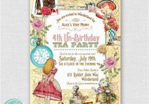Free Printable Alice In Wonderland Birthday Invitations This Big Beautiful Day Alice In Wonderland Birthday Party