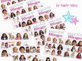 Free Printable American Girl Birthday Cards Instant Download American Girl Doll Printable Birthday Party
