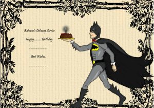 Free Printable Batman Birthday Cards Gallery Batman Birthday Card