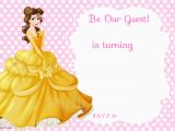 Free Printable Beauty and the Beast Birthday Invitations Free Printable Beauty and the Beast Royal Invitation