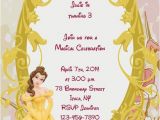 Free Printable Beauty and the Beast Birthday Invitations Girls Beauty and the Beast Princess Printable Birthday Party