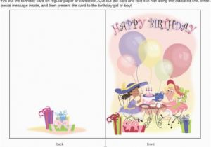 Free Printable Birthday Cards for Girls Birthday Cards Free Online Printable for Girls Pictures