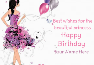Free Printable Birthday Cards for Girls Printable Birthday Greeting Cards Name Photo