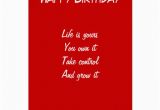 Free Printable Birthday Cards for Nephew Nephew Motivational Birthday Greeting Cards Zazzle