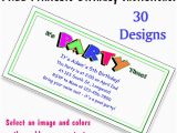 Free Printable Birthday Invitations for Kids Parties Free Printable Party Invitations for Kids