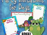 Free Printable Birthday Party Invitations for Boys 5739571 F1024 Jpg