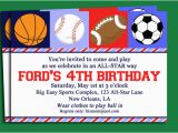 Free Printable Birthday Party Invitations for Boys Blank Free Printable Birthday Invitations for Boys Free