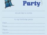 Free Printable Birthday Party Invitations for Boys Boys Birthday Party Invitations Free Printable