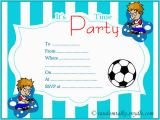 Free Printable Birthday Party Invitations for Boys Free Printable Birthday Invitations Random Talks