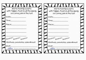 Free Printable Black and White Birthday Invitations Free Printable Black and White Birthday Invitations Best