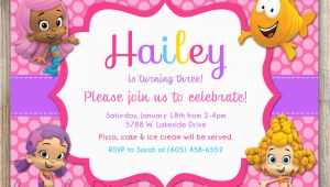 Free Printable Bubble Guppies Birthday Invitations Free Printable Bubble Guppies Birthday Invitations