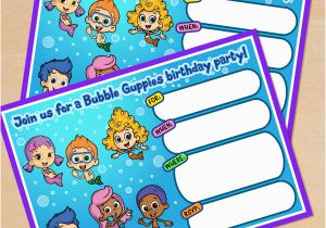 Free Printable Bubble Guppies Birthday Invitations Free Printable Bubble Guppies Movie Birthday Invitation